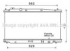 AVA QUALITY COOLING HD2266 Radiator, engine cooling